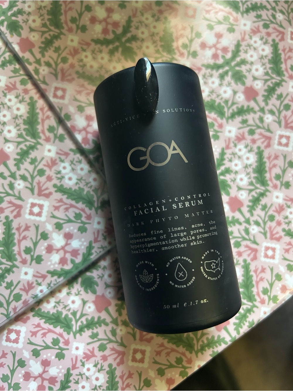 Set of two GOA Collagen + Control Facial Serum Moisturizer